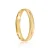 Par de alianças Momo 3mm de casamento ouro 18k - Imagem 3
