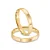 Par de alianças Marian 4mm de casamento ouro 18k - Imagem 1