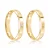 Par de alianças Versalle 4mm de casamento ouro 18k - Imagem 1