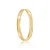 Par de alianças Cleo 3mm de casamento ouro 18k - Imagem 3