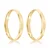 Par de alianças Layla 3mm de casamento ouro 18k - Imagem 1