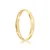 Par de alianças Layla 3mm de casamento ouro 18k - Imagem 3