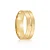 Par de alianças casamento Tunis 6mm de ouro 18k  - Anel solitário Brinde - Imagem 3