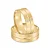 Par de alianças casamento Tunis 6mm de ouro 18k  - Anel solitário Brinde - Imagem 4
