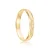 Par de alianças Yara 3mm de casamento ouro 18k - Imagem 3