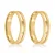 Par de alianças Lovely 4mm de casamento ouro 18k - Imagem 1