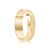 Par de alianças casamento Princess 6mm de ouro 18k  - Anel solitário Brinde - Imagem 3