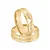 Par de alianças Heart 6mm de casamento ouro 18k - Imagem 2