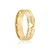Par de alianças Heart 6mm de casamento ouro 18k - Imagem 4