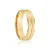Par de alianças Heart 6mm de casamento ouro 18k - Imagem 3