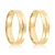 Par de alianças 4mm de casamento ouro 18k - Imagem 1