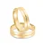 Par de alianças 4mm de casamento ouro 18k - Imagem 2