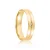 Par de alianças 4mm de casamento ouro 18k - Imagem 4