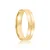 Par de alianças 4mm de casamento ouro 18k - Imagem 3