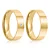 Par de alianças Tiana 5mm de casamento ouro 18k - Imagem 3