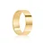 Par de alianças Runa 6mm de casamento ouro 18k - Imagem 3