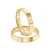 Par de alianças Cecily 4mm de casamento ouro 18k - Imagem 2