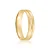 Par de alianças casamento Rini 4mm de ouro 18k  - Anel solitário Brinde - Imagem 4