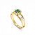 Anel  Formatura feminino - Ouro 18k - Imagem 4