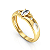 Anel Ouro 18K Formatura Oval com Detalhes - Imagem 4