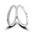 Par de alianças Iris 2mm de namoro + anel solitário prata 950 - Imagem 2