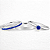 Par de Alianças Belle De Prata 950 2mm Minimalista com 10 Pedras Safira azul - Imagem 1