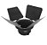 Fresnel com Colmeia e Bandeiras encaixe Bowens Nicefoto - Imagem 3