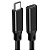 Cabo Extensão USB tipo C 5 Metros Blindado 10gpbs - Imagem 7