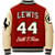 Moletom Varsity Lewis Hamilton Vermelho/Off White (unissex) - Imagem 3