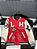 Moletom Varsity Lewis Hamilton Vermelho/Off White (unissex) - Imagem 5