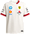 Camiseta Ferrari Lewis Hamilton Branco/Vermelho - Imagem 2