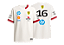 Camiseta Ferrari Charles Leclerc Branco/Vermelho - Imagem 1