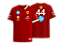 Camiseta Ferrari Lewis Hamilton Vermelho/Branco - Imagem 1