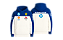 Moletom Ferrari Lewis Hamilton Branco/Azul - Imagem 1