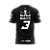 Camiseta Red Bull Racing Max Verstappen 3 Black 2025 - Imagem 3