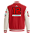 Moletom Varsity Marlboro 12 Off White/Vermelho (unissex) - Imagem 2