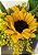 Buquê Rustico Black de 3 Girassois - Imagem 2