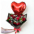 Buquê 12 rosas Vermelhas com Balão - Imagem 1