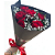 Buquê Black 6 rosas vermelhas - Imagem 2