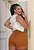Short Plus Cintura Alta Feminino - Imagem 1
