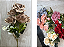Buquê Artificial de Rosas – Ref. 93074Cores: Marrom, Azul, Pêssego, Rosa, Vermelho e Creme. - Imagem 1
