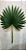 Folhagem Artificial Palmeira Leque Tropical Decorativa - Imagem 1