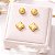 KIT BRINCO DUO ESSENCIAL B. OURO 18K - Imagem 2