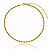 CHOKER CORDÃO BAIANO 4MM B. OURO 18K - Imagem 1