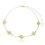 CHOKER TREVO CLASSIC 11MM B. OURO 18K - Imagem 1
