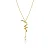 COLAR LONGO ESPIRAL PÉROLA B. OURO 18K - Imagem 1