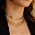 COLAR SNAKE 6MM B. OURO 18K - Imagem 3