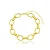 PULSEIRA ELOS OVAIS B. OURO 18K - Imagem 1