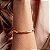 PULSEIRA ELOS RETANGULARES M B. OURO 18K - Imagem 2