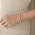 PULSEIRA GRAVATA BOLINHA B. OURO 18K - Imagem 2